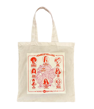 House of Kellogg Women of Brooklyn Tote Bag - White