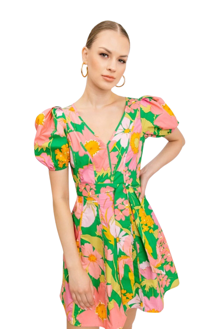 Brea Flora Dress
