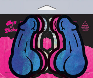 A Bag of Dicks 3 Pack of penis Pasties - One Size