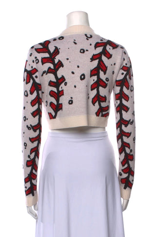 RARE Vintage Jeremy Scott Screaming Mimi 100% Sweater Skirt Set - Small/Medium