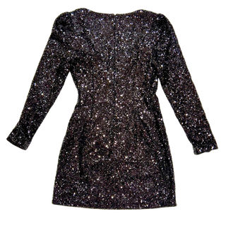 NWT PINKO Lumeggiare Long Sleeve Mini Dress - Size 44