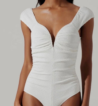 ASTR Ninette Bodysuit - White