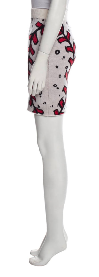 RARE Vintage Jeremy Scott Screaming Mimi 100% Sweater Skirt Set - Small/Medium