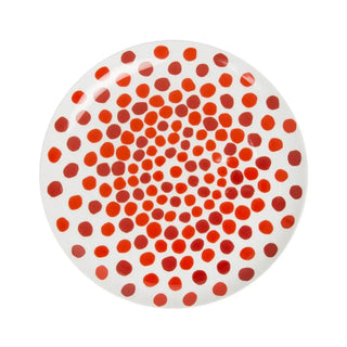 Bone China Plates: Red Dots X Louise Bourgeois