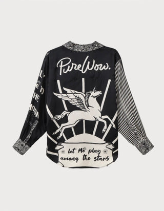 Isabel Printed Black Magic Shirt
