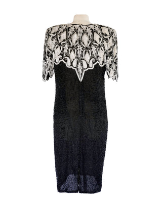 Vintage Carina Sequin Beaded Dress -Size XL
