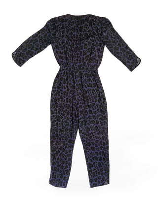 Kate Spade Silk Leopard Print Jumpsuit - Size 4