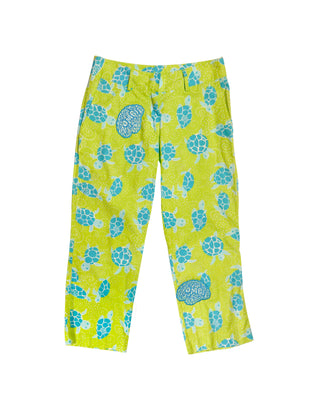 Turtles and Zombie Brains Pant - ONE OF A KIND - Size 6