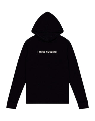 House of Kellogg I Miss Cocaine Sweatshirt - Black