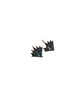 Sterling Silver & Topaz Earrings