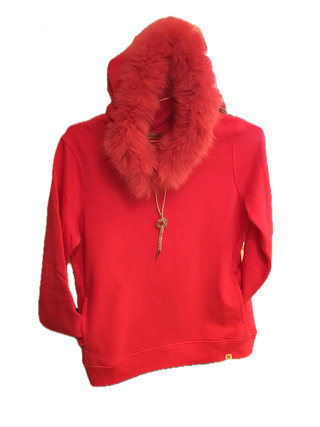 Faux Fur Hoodie