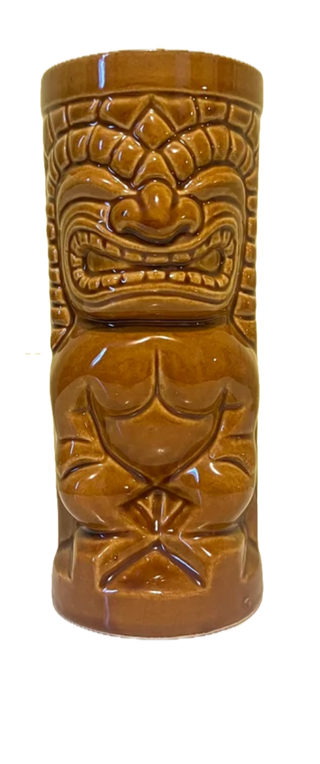 Vintage Orchids of Hawaii Ceramic Tiki Mug