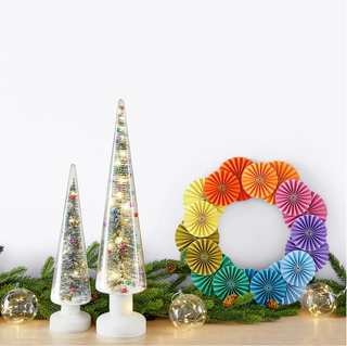 Small LED Snowy Wonderland Glass Tree - MoMA Store
