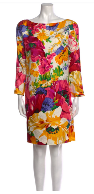 Vintage Carolyne Roehm Shift Dress