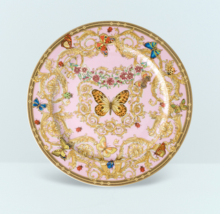 Rosenthal Versace Le Jardin des Papillons Service Plate