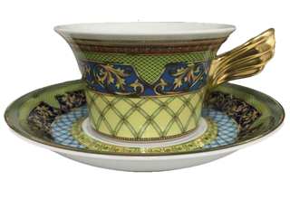 Rosenthal Versace Russian Dream Teacup & Saucer