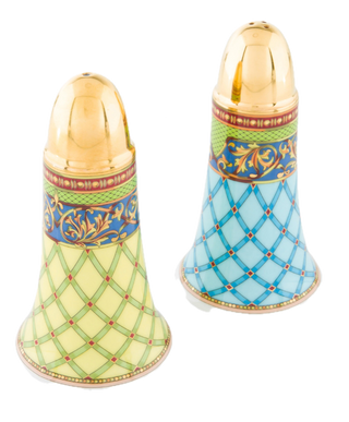 Rosenthal Versace Russian Dream Salt & Pepper Shaker Set