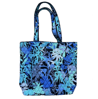 Vera Bradley Villager Tote in Blue Camofloral