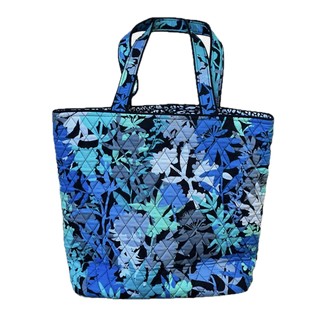 Vera Bradley Villager Tote in Blue Camofloral