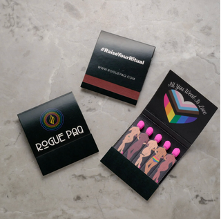 Rogue Paq Match Book: 5 Styles