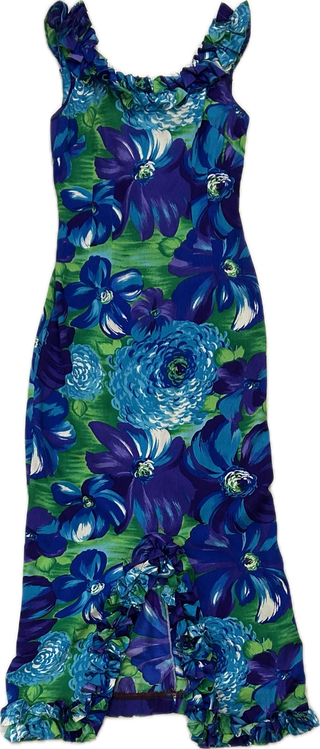 Vintage Sun Fashions Maxi Dress - Medium