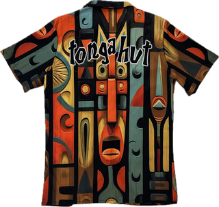 Vintage Limited-Edition Tonga Hut Aloha Shirt - Size Small
