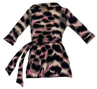 Vintage DVF Lindsey Mini Wrap Dress - Size 4