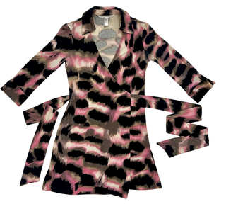 Vintage DVF Lindsey Mini Wrap Dress - Size 4