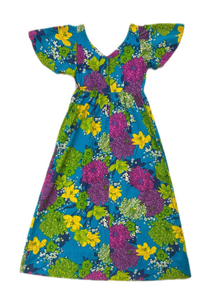Arthur's Vintage Hawaiian Maxi Dress - Small