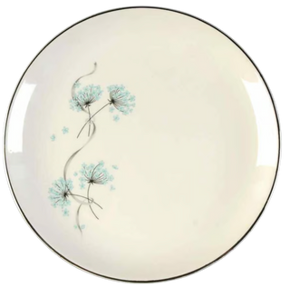 Vintage Taylor, Smith & Taylor Blue Lace Bread & Butter Plate