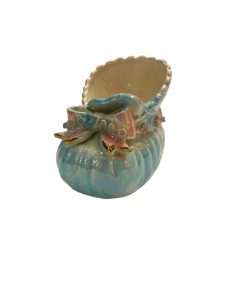 Vintage 1963 Inarco Baby Bootie Sculpture