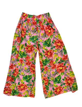 NWT Lost + Wander Pink Floral Pants - Size XS