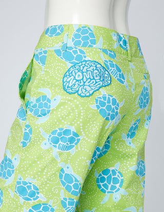 Turtles and Zombie Brains Pant - ONE OF A KIND - Size 6