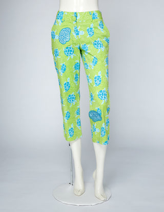 Turtles and Zombie Brains Pant - ONE OF A KIND - Size 6