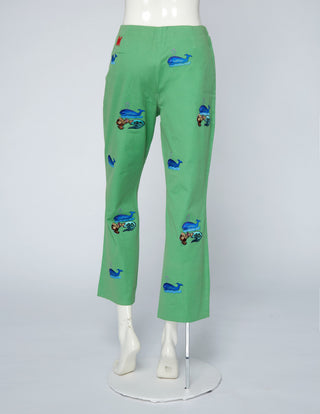 Mermaid and the Whale Pant - ONE OF A KIND - Size 12