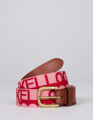 House of Kellogg Needlepoint Belt