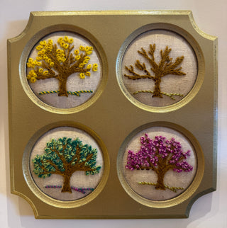 Vintage Four Seasons Needlpoint
