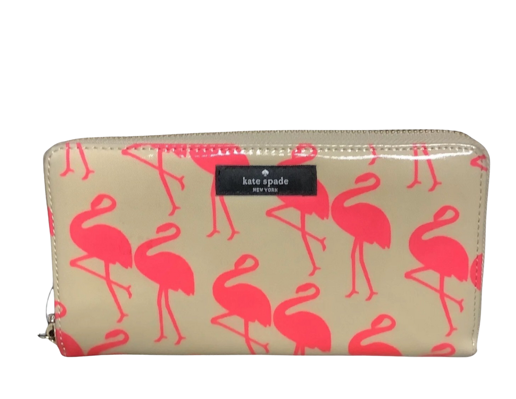Flamingo wallet kate spade hotsell