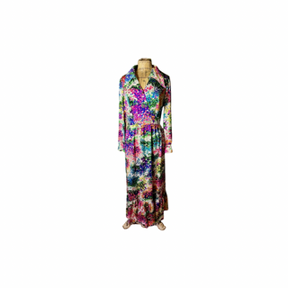Vintage Floral Julie Miller Maxi Dress - Medium
