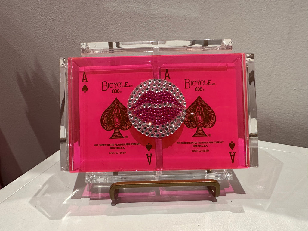 La Pinta Neon Pink - Card Deck - Lips