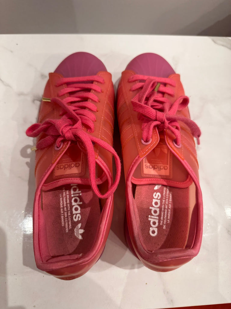 Adidas Superstar Pink Rubber - Size 8 1/2