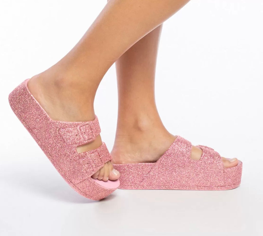 Cacatoes - Caipirinha Glitter Sandals - Pink