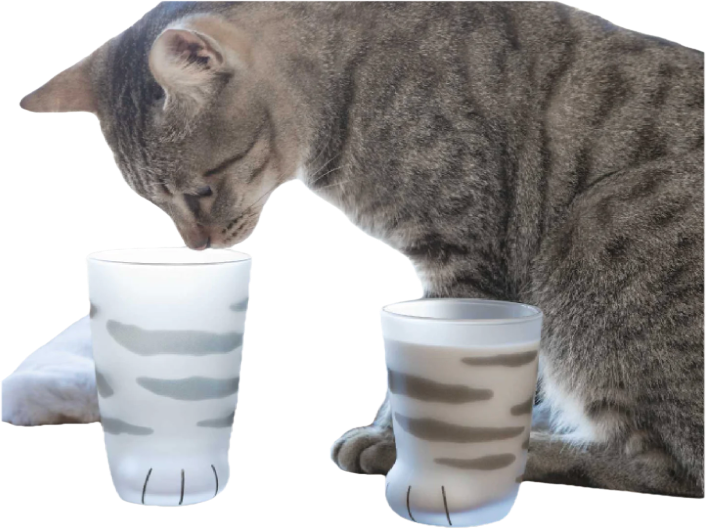 Cat Paw Drinking Glasses