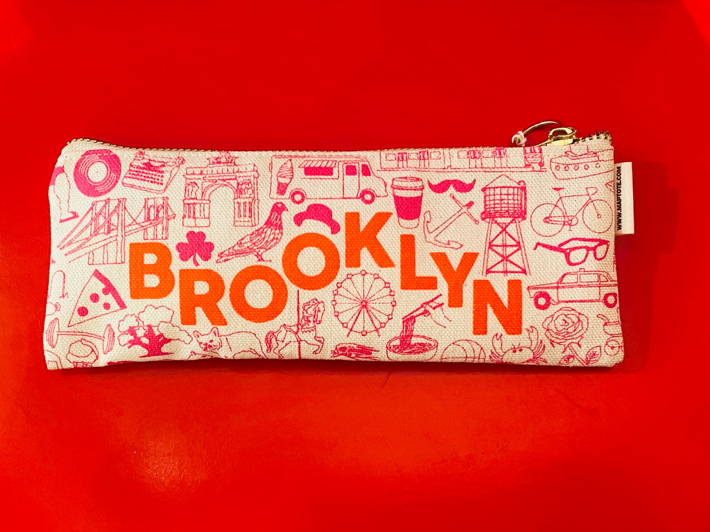 Maptote - Pencil Pouch - Pink