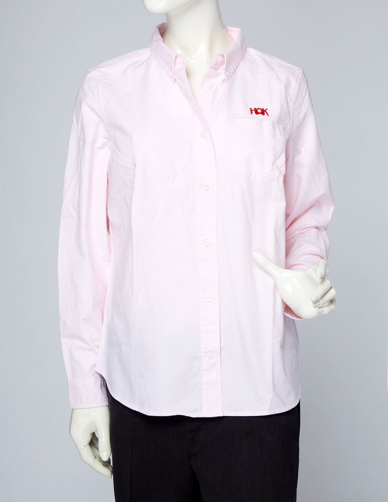 Ladies Oxford Blouse with Logo