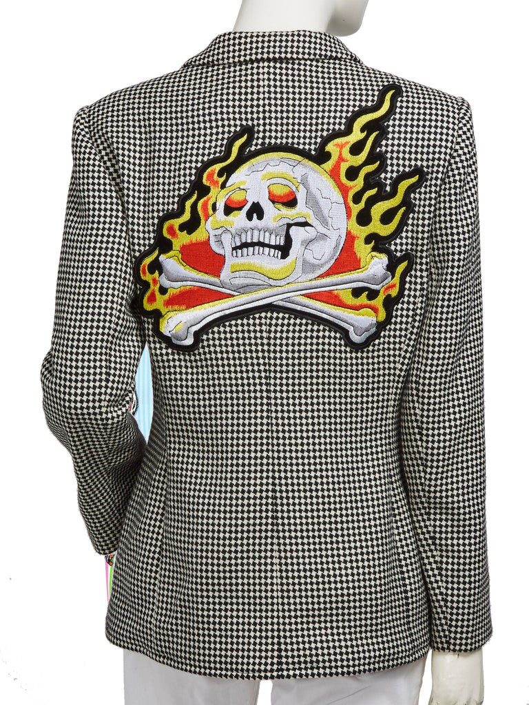 Flaming Skull Jacket - One of a Kind